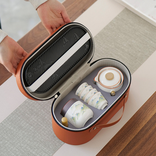 户外便携式旅行茶具转转壶小青柑专用泡茶壶功夫茶具套装懒人神器