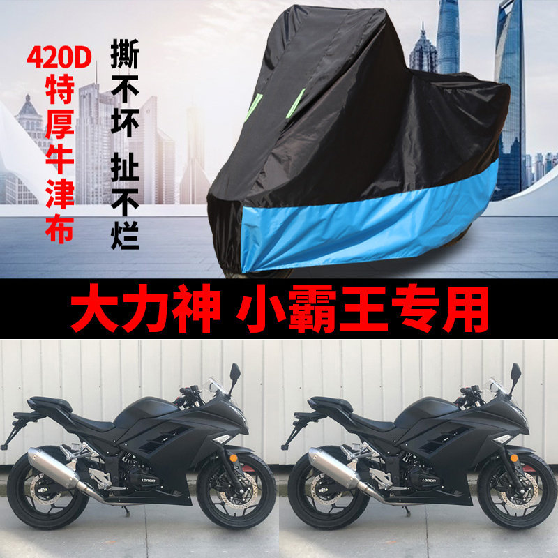 适用大力神小霸王200/400摩托车车衣防晒防雨加厚遮阳牛津布车罩