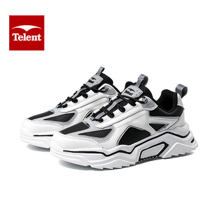 telent天伦天秋冬男女款运动休闲鞋透气拼接老爹鞋201403/101403