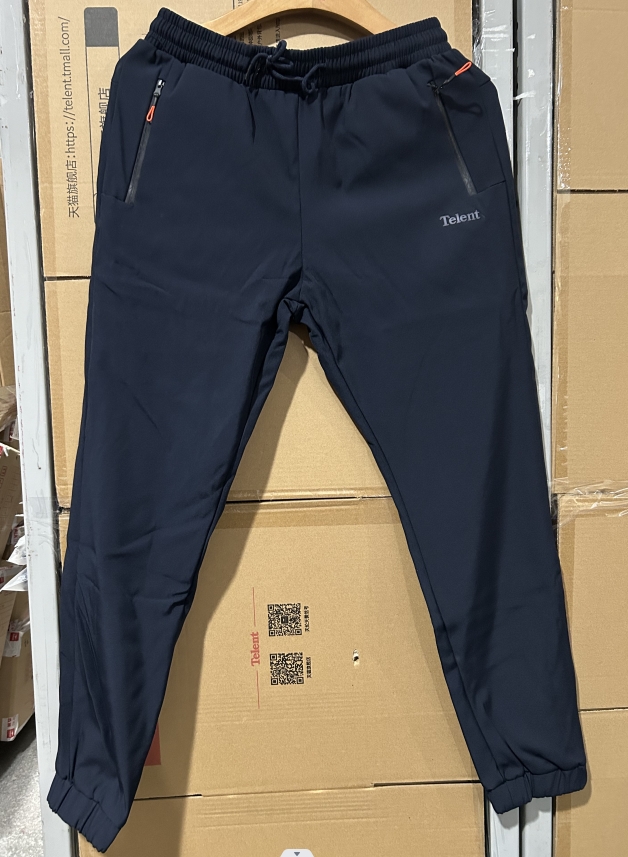 Telent天伦天户外男款加绒裤防风裤束口男秋冬长裤休闲裤SS514733