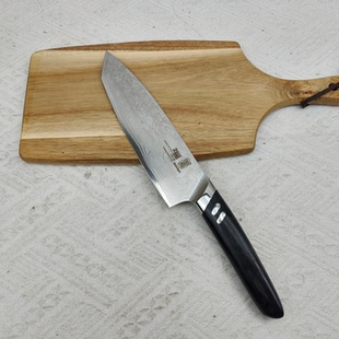 莱德斯大马士革VG10钢厨师刀水果刀切菜刀锋利耐用高颜值