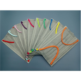 高级灰口罩花之俏撞彩色耳带显脸白脸小正品网红原创款式日本流行