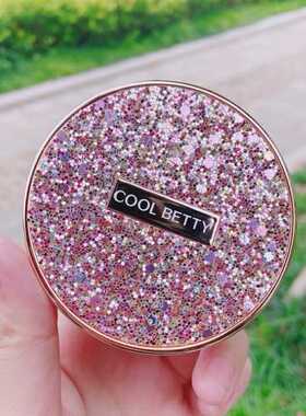 热卖中俏美人NOBB轻透无痕丝绒四色璀璨琉璃柔焦空气散粉提亮肤色