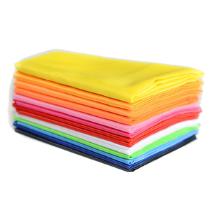 涤塔夫 大红绸红布布料 婚庆庆典 彩旗布料 剪彩大红花 绸布面料