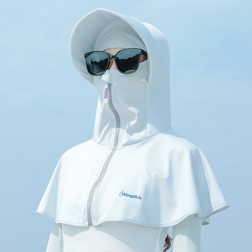 丝防晒面罩女士遮阳骑车夏透气