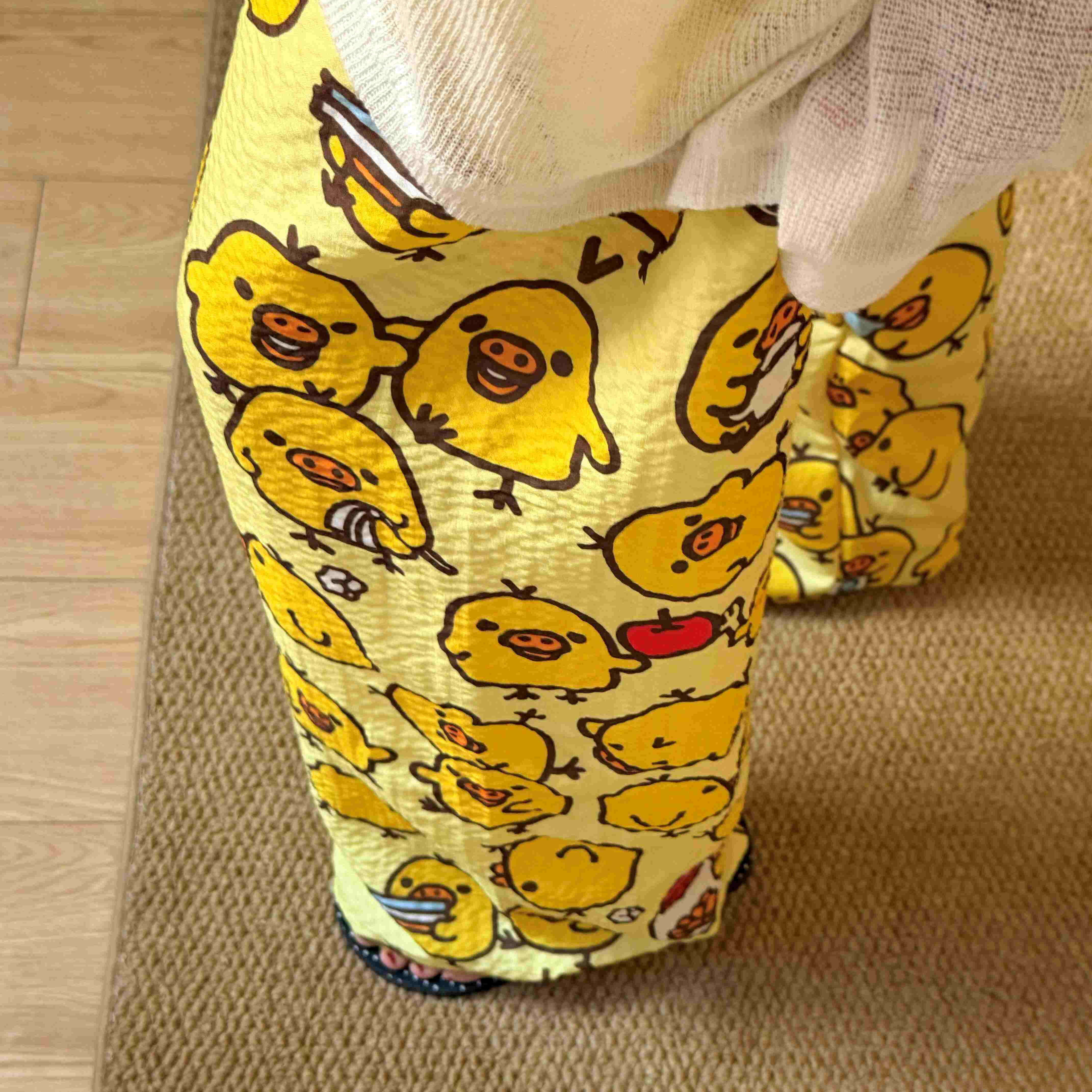 小鸡遛弯裤女直筒休闲裤