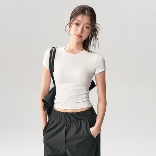 sweetrun轻薄透气显瘦瑜伽T恤女