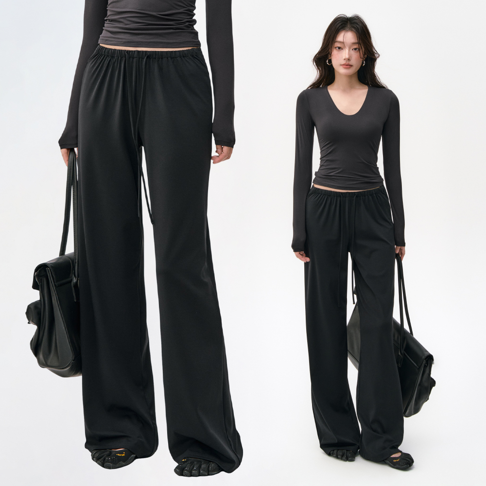 高腰收腹松紧腰显瘦瑜伽健身长裤