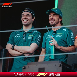 T恤周边定制 阿斯顿马丁车队POLO阿隆索同款 2023新品 f1赛车服短袖