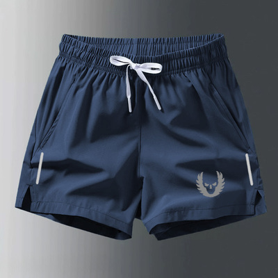 俄勒冈运动跑步短裤男夏速干冰丝宽松薄款健身田径马拉松训练裤