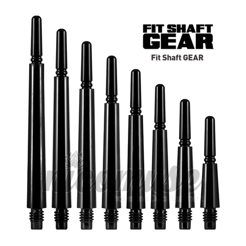 FIT SHAFT GEAR NORMAL BLACK 黑色 树脂飞镖杆 旋转型/自锁型