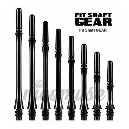 FIT SHAFT GEAR SLIM 细腰型 黑色 树脂飞镖杆 旋转型/自锁型