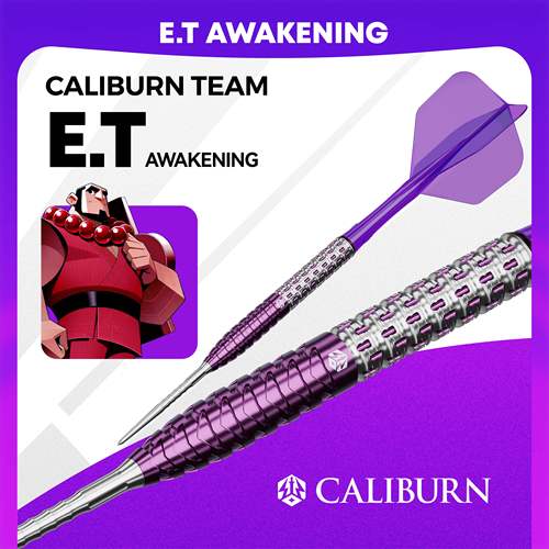 CALIBURN Players E.T:Awakening 90%钨钢高端飞镖