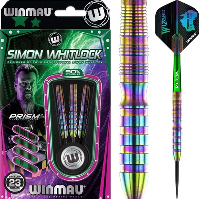 WINMAU Simon Whitlock怀特洛克直筒形彩钛钨钢硬式飞镖专业飞镖