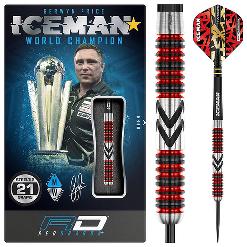 RED DRAGON GERWYN PRICE FIREBIRD DARTS Iceman 普莱斯火鸟系列