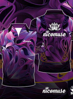 Nicomuse x BOXII 联名款飞镖赛服 特别定制款飞镖服