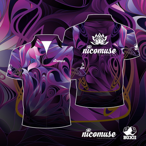 Nicomuse x BOXII 联名款飞镖赛服 特别定制款飞镖服