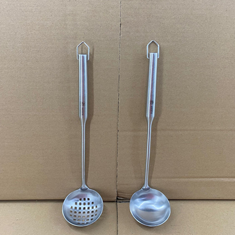 顺阳304不锈钢火锅漏勺汤漏汤壳汤勺小汤锅砂锅汤盆用的勺子孔漏