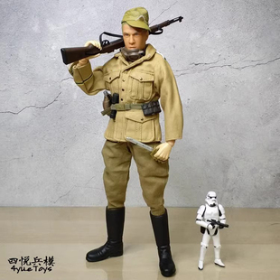 手办兵人玩具士兵模型1比6可动特种人偶兵现代摆件武器配件威龙