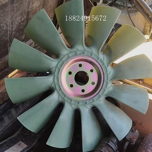 小松挖掘机配件PC60 7风叶发动机4D95散热风扇叶 130 100 120