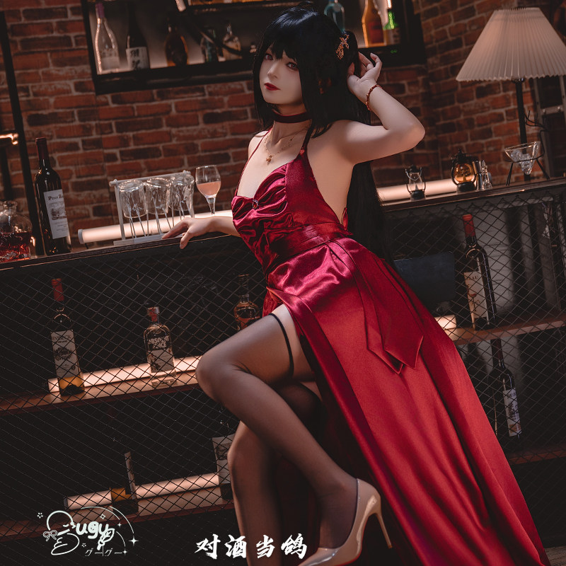 对酒当鸽 现货碧蓝航线 大凤礼服cosplay毒苹果 鹩 皮肤 cos礼服