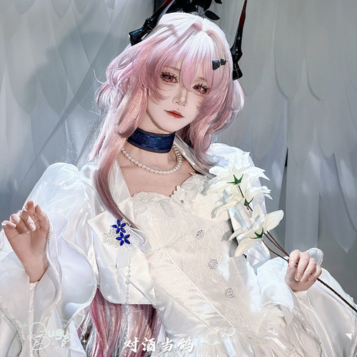 对酒当鸽 明日方舟 特蕾西娅cos 同人礼服cosplay服装魔王小礼服