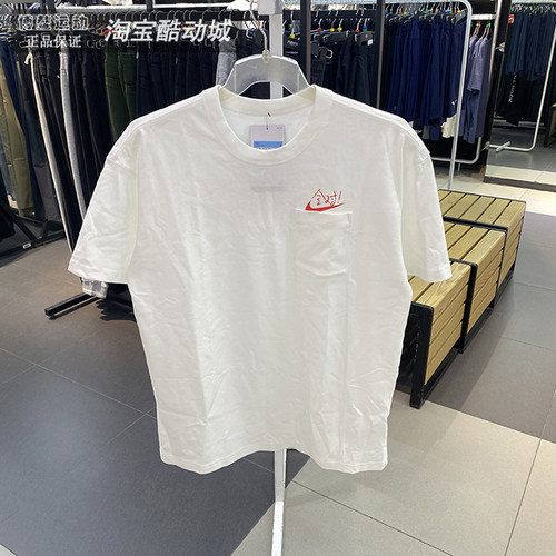 运动服透气圆领纯棉短袖T恤耐克