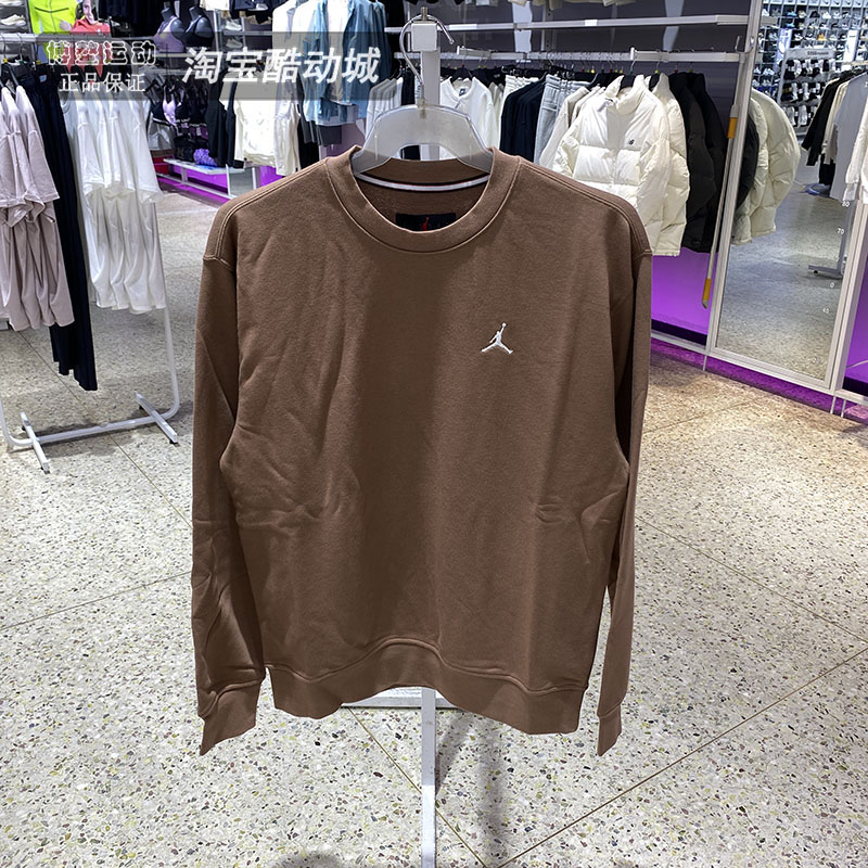 耐克男装篮球训练圆领套头衫卫衣