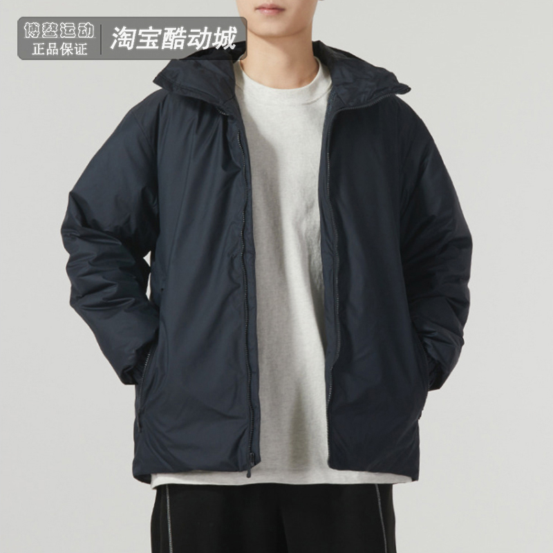 安德玛UA男装防风保暖连帽羽绒服