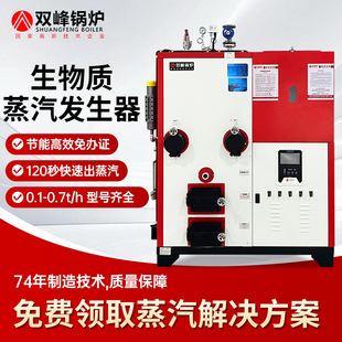 生物质蒸汽发生器颗粒蒸汽锅炉酿酒养殖数控全自动卧式反烧工业