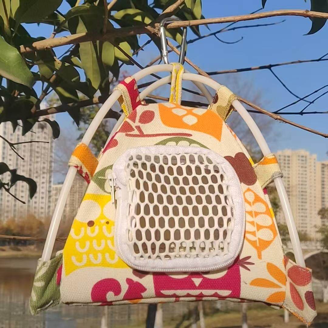 鸟睡窝帐篷虎皮牡丹小太阳玄凤凯克蜜袋鼯塞内鹦鹉外出吊床鸟用品