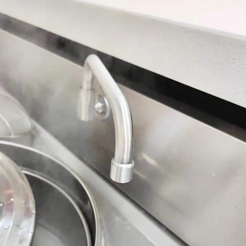 旋转不锈钢折叠灶台水龙头厨灶龙头开关燃气灶酒店猛火灶学校