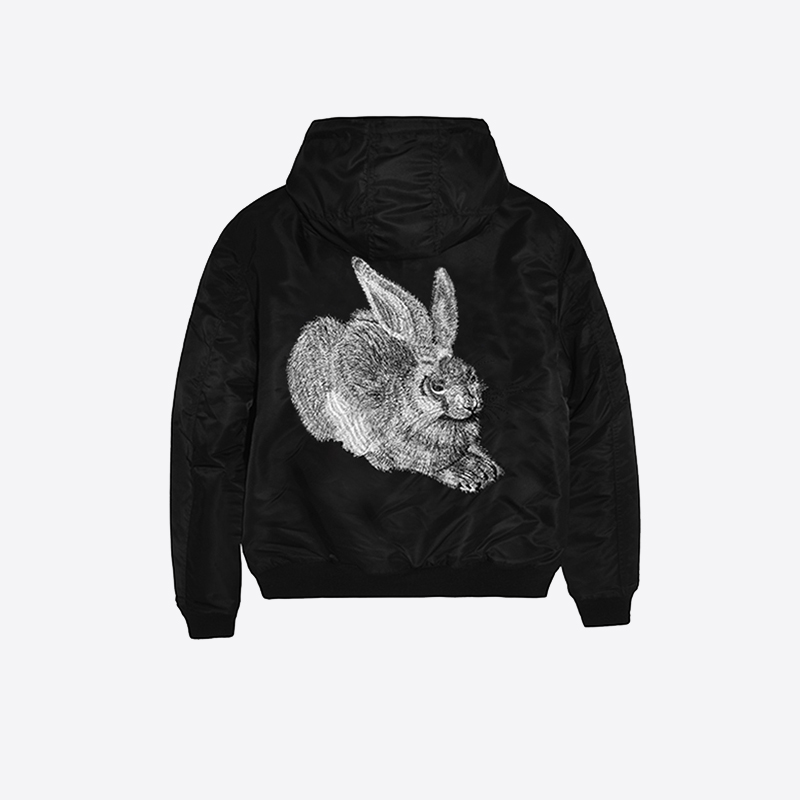 clooouds充棉刺绣夹克长袖