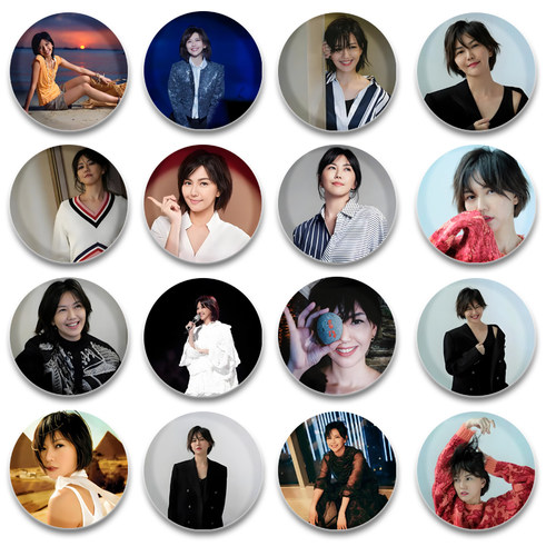 孙燕姿胸章58mm马口铁胸针谷子挂件明星演唱会应援周边朋友礼物