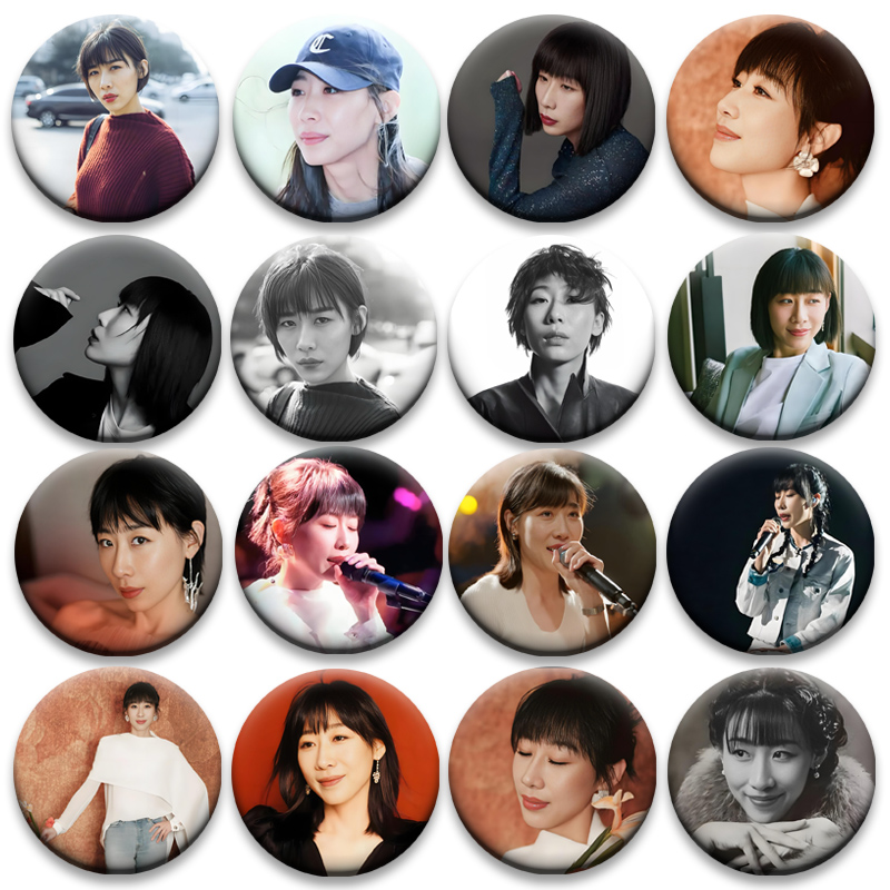 任素汐吧唧58mm马口铁胸章谷子挂件明星应援周边痛包徽章日谷痛包