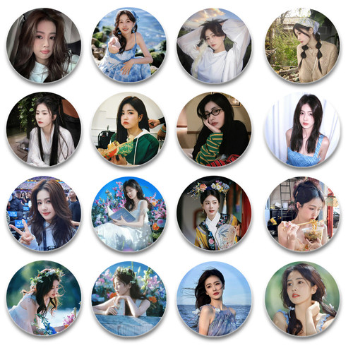 白鹿周边应援吧唧徽章58mm纪念书包挂件朋友礼物胸针谷子可爱