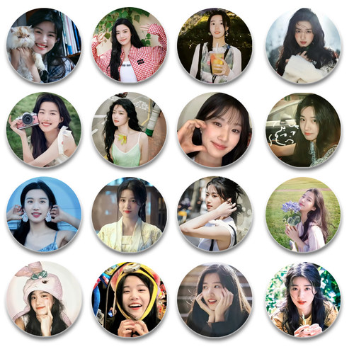 卢昱晓周边吧唧徽章吧唧58mm马口铁胸章胸针挂件朋友谷子礼物pin