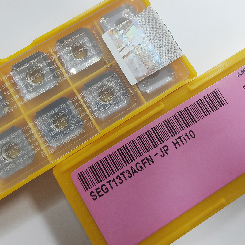 SEGT13T3AGFN-JP HTi10 原装正品 数控刀片 铣刀片