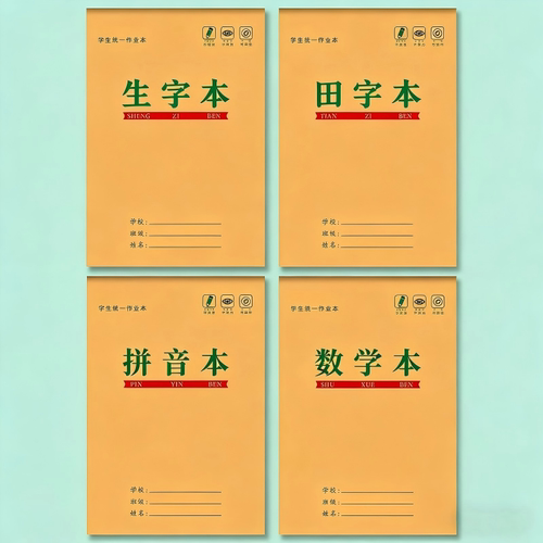 上翻32K作业本子小学生1-3年级