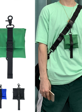 挂件手机包耳机包零钱卡包ins潮流男女数据线收纳小包挂脖手机袋