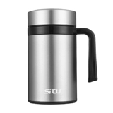 Мужской стакан из нержавеющей стали, вместительная и большая чайная чашка с гравюрой, подарок на день рождения