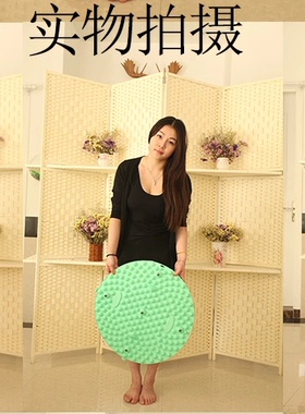 指压板圆形包邮runningman正品环保材质超大脚底足底按摩垫趾压板