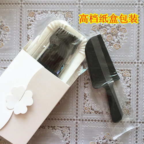 一次性蛋糕刀叉盘套装烘焙餐具