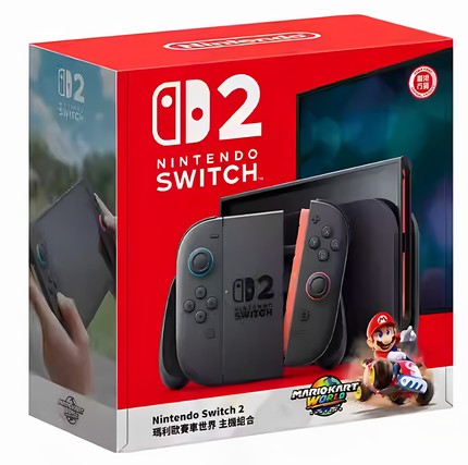 任天堂全新Switch2代NS2游戏机港版马里奥赛车世界同捆现货即发