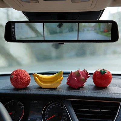 仿真立体树脂荔枝香蕉汽车车载中控台摆件微景观装饰品钥匙扣挂件