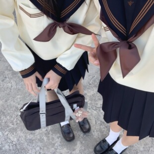 自制JK制服小物六色基础款 三角巾 水手服配饰领巾 月野HOUSE