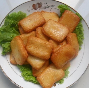 温州风味酒席冷盘鱼豆腐 鱼饼真空包装 含袋500g克蒸蒸就能吃