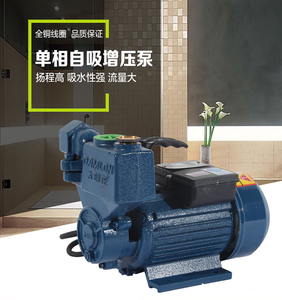 单相漩涡式自吸电泵家用冷热水增压泵220v静音清水泵井水抽水机