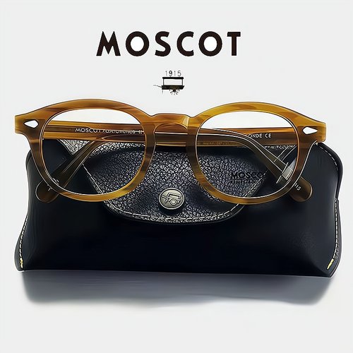 复古眼镜框板材眼镜架MOSCOT LEMTOSH玛士高眼镜男女潮明星同款