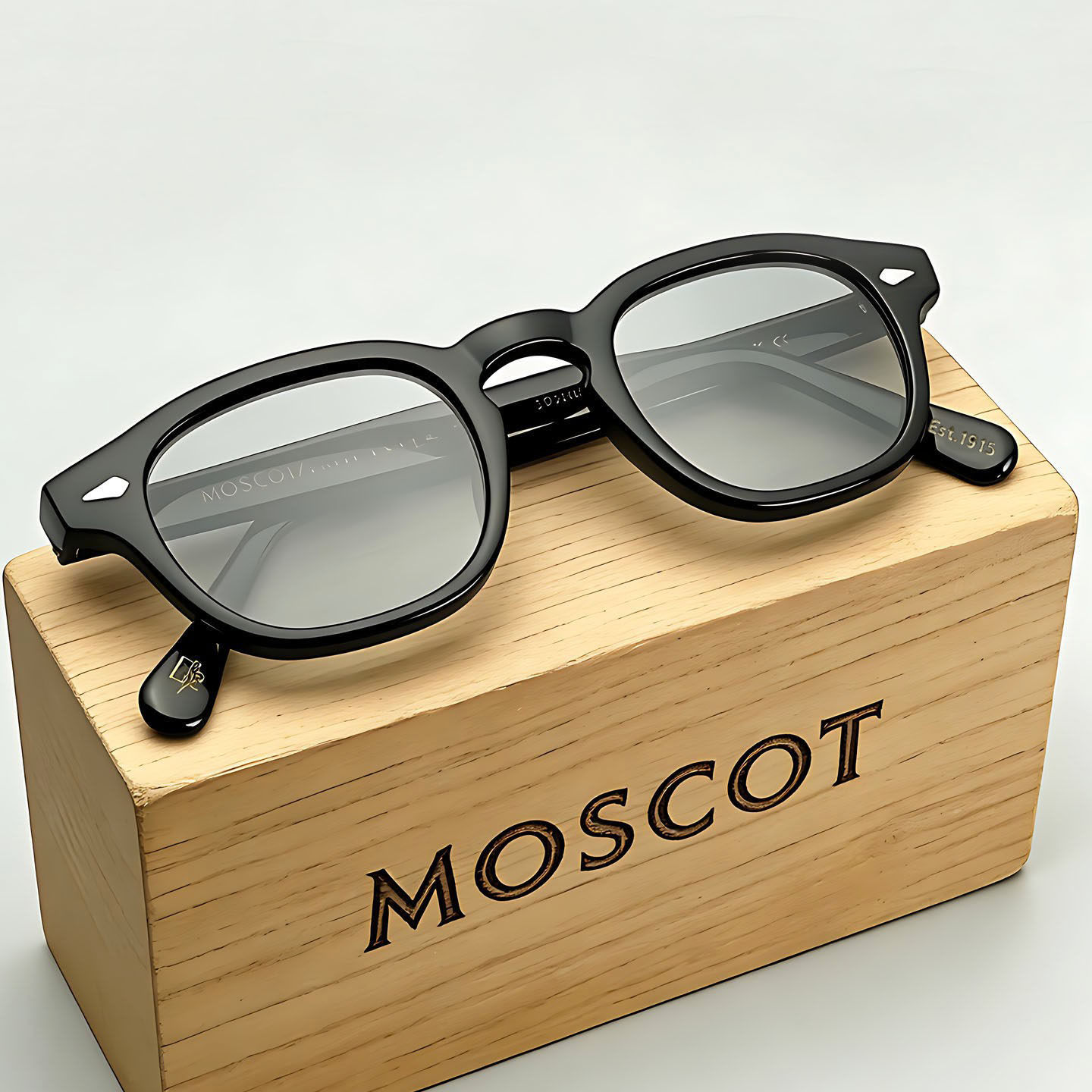 MOSCOT浅灰色偏光太阳眼镜潮复古文艺墨镜玛士高全框板材近视眼镜